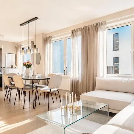 Bright And Modern 2-room Apartment, To S, Quiet Appartement Oslo