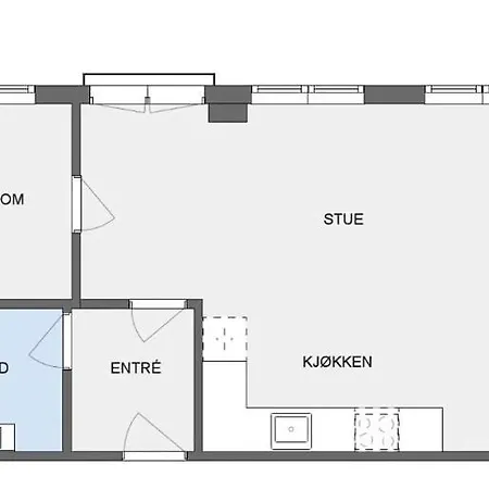 아파트 Bright And Modern 2-room Apartment, To S, Quiet *